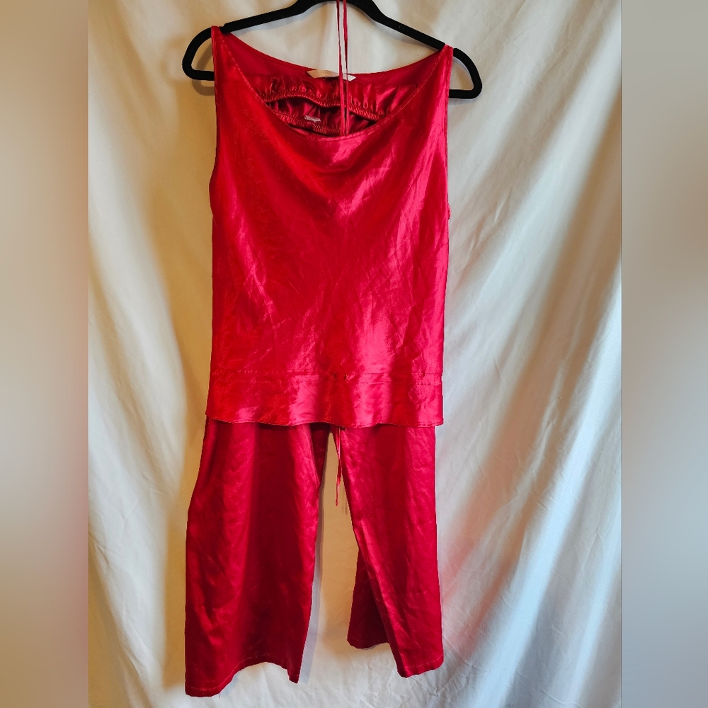 Victoria's Secret Red Satin Lingerie